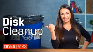 How to Speed Up Your PC – Windows 10 Disk clean up 💾 DIY in 5 Ep 43
