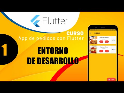 Entorno de desarrollo | CURSO DE FLUTTER APP RESTAURANT CON CARRITO DE COMPRA [Parte 1]