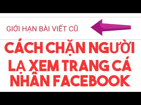 Cách chặn người lạ vào xem trang cá nhân facebook trên điện thoại | Foci