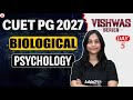 CUET PG Psychology 2027 | BIOLOGICAL PSYCHOLOGY | Complete Psychology Preparation | Day 5