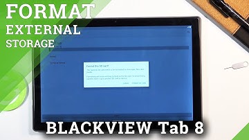 How to Format SD Card in BLACKVIEW Tab 8 – Delete Storage of Memory Card