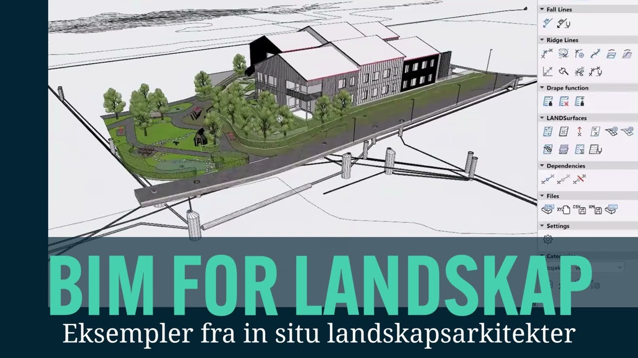 BIM for landskapsarkitekter