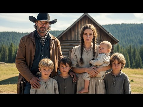 A Millionaire Cowboy Paid Her to Clean His Cabin — Then He Followed Her and Found 4 Children thumbnail