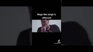 Wage War blegh hits different. #ytmusic #youtube #comedy #wagewar #meme #stitch #snorememe #metal