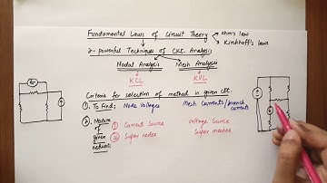 how to select between nodal and mesh analysis?