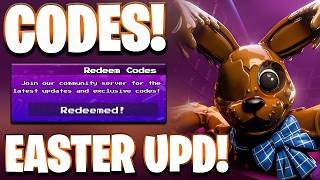 *🐰EASTER* NEW ALL EASTER UPDATE CODES FOR FIVE NIGHTS HUNTED! FIVE NIGHTS HUNTED CODES