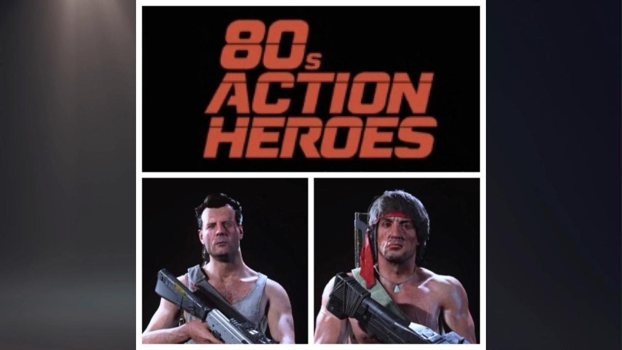 Warzone - New 80s Hero skins now in Store! John RAMBO & John MCCLANE
