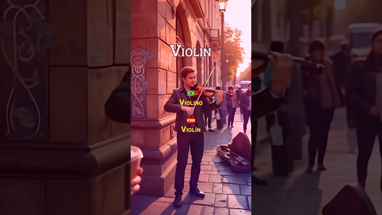 Musical instruments in English | Instrumentos musicais em inglês | Instrumentos musicales en inglés