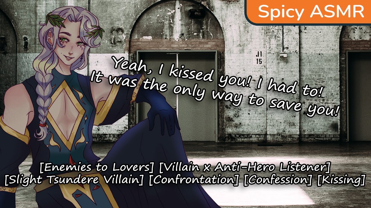 [M4A] Fond Beyond Furiosity | ASMR [Villain x Anti-Hero][Kissing]