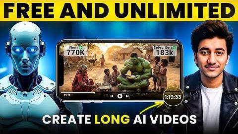 FREE AI Tool to Create LONG Videos in 2026 (Image to Video Generator)
