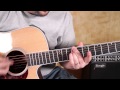 Mumford and Sons - I will Wait - How to Play on Acoustic Guitar Lesson - Lesson Tutorial