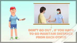 COVID-19 Outbreak safety - 3D Animation