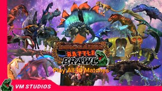 Dinosaurs Battle Brawl Season 1 Round 1 Full Version