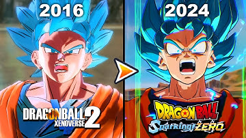 Dragon Ball Sparking Zero Vs Xenoverse 2 - Graphics Comparison (2016-2024)