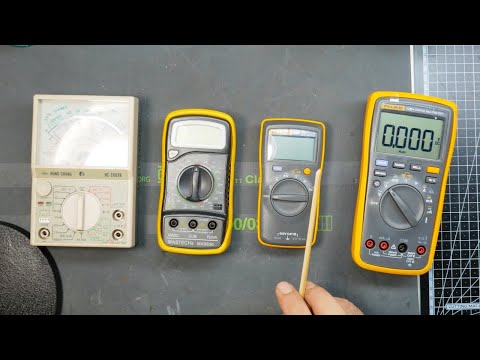 Five Budget Multimeters Available on Market (FLUKE, HEUNG CHANG, MAS830, ANALOG)