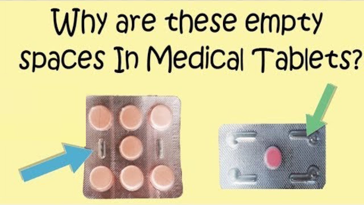 why Are There Empty Spaces In Medical Tablets Tricky Question asked