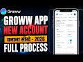 Groww App New Account Kaise Banaye 2026  | Demat Account Open Kaise Kare Full Process Step By Step