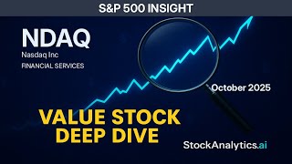 NDAQ: Is Nasdaq's Tech Moat Worth the Price? (2025 Analysis)
