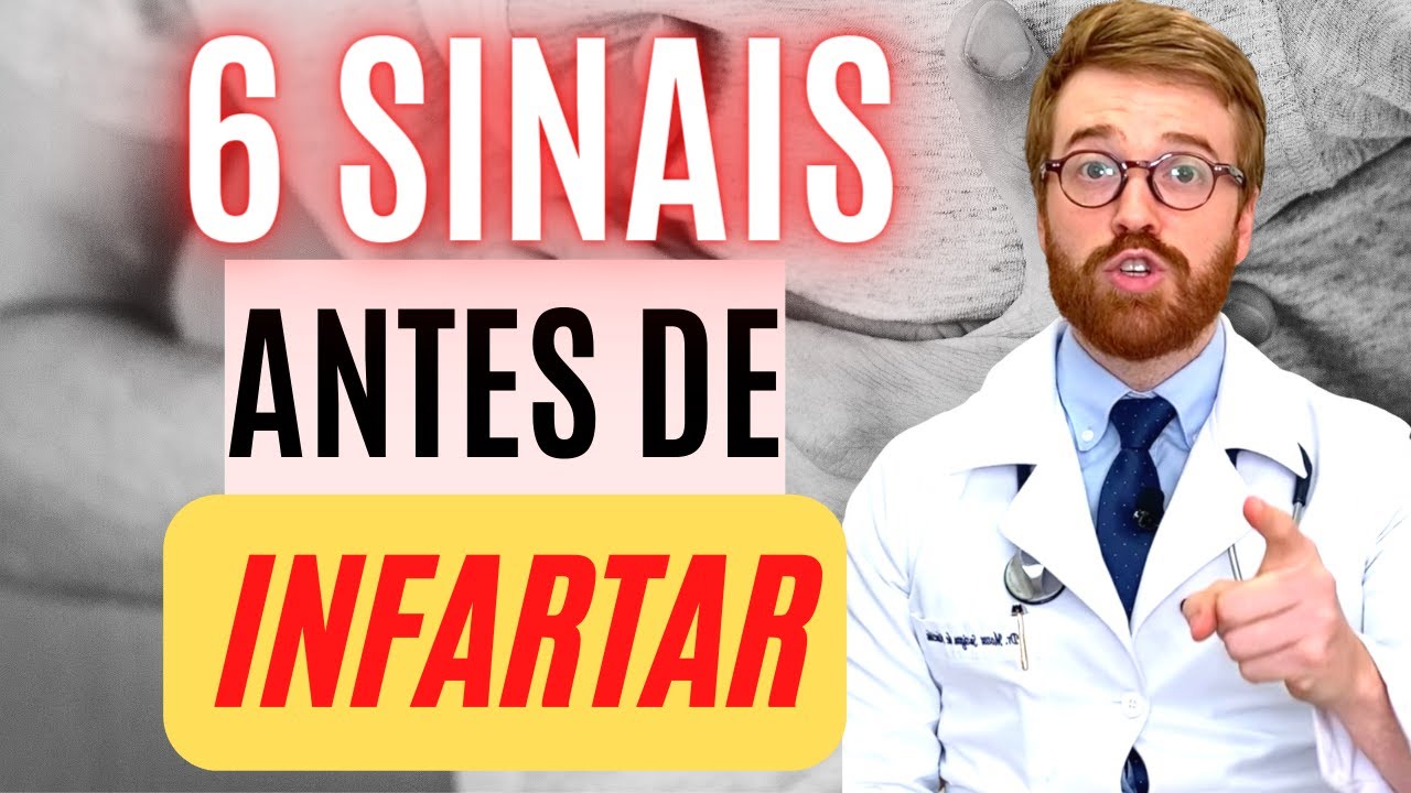 Conheça 6 sinais que o corpo dá antes do infarto 