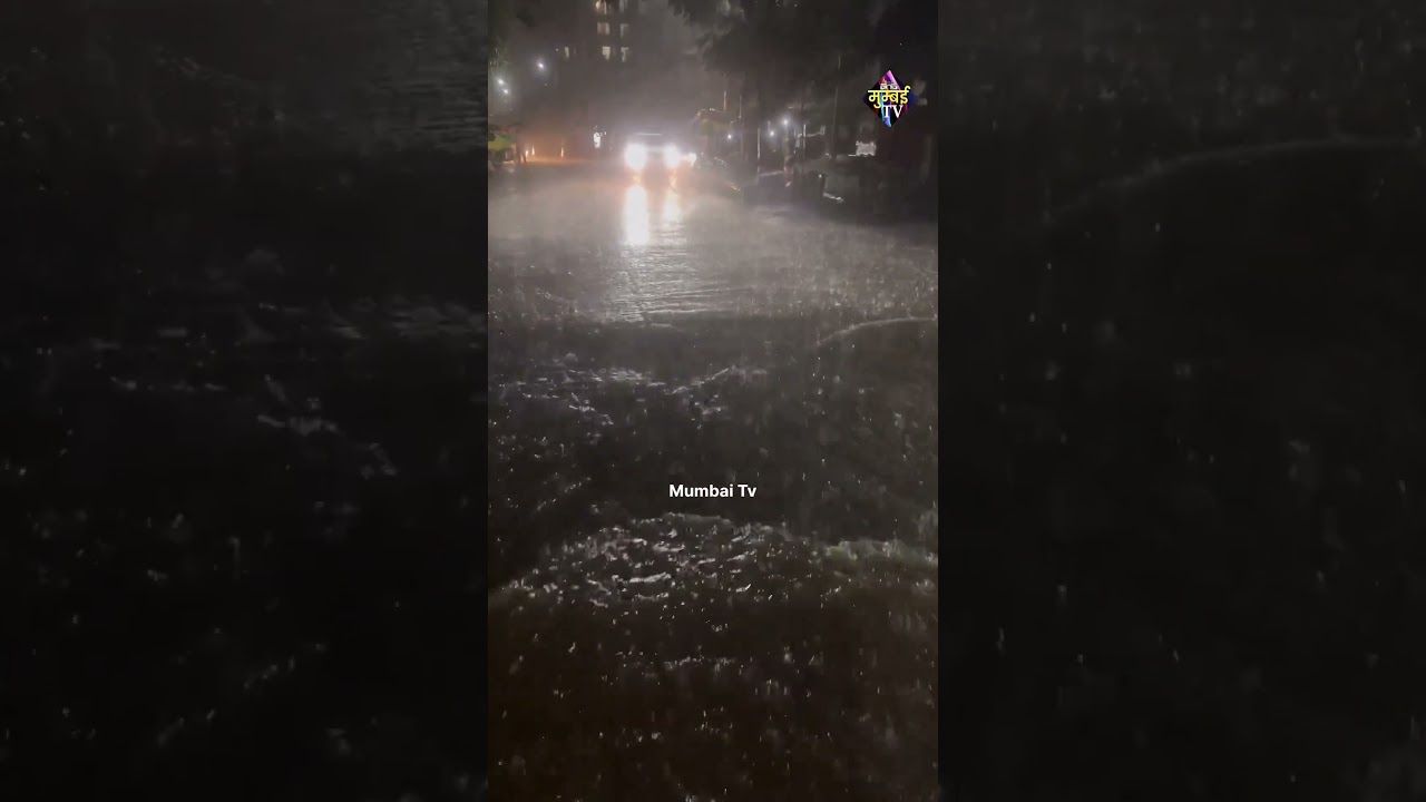 Very heavy rain in Badlapur from last 1 hour.Full waterlogging in every area.