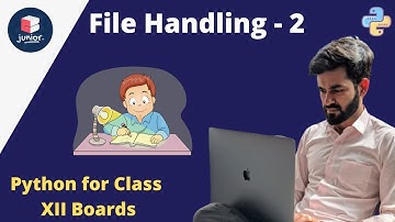 Free Python Tutorials for Class XII students | File Handling - 2 | Coding Blocks Junior