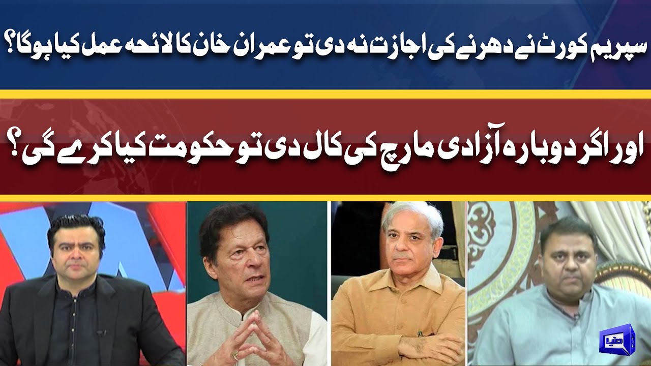 Supreme Court Ne Protest Ki Ijazat Na Di To Imran Khan Ka Agla Plan Kya 