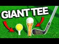Teeing Up Every Shot | WORLD&#39;S Largest Golf Tee Edition |