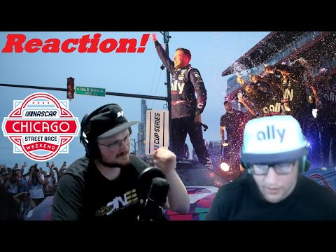 Alex Bowman Wins Chicago Street Fan Reaction