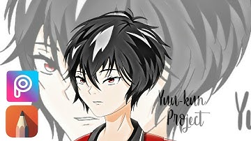 Drawing Anime using Autodesk Sketchbook and Picsart on Android