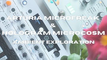 Arturia Microfreak & Hologram Microcosm - Ambient Exploration