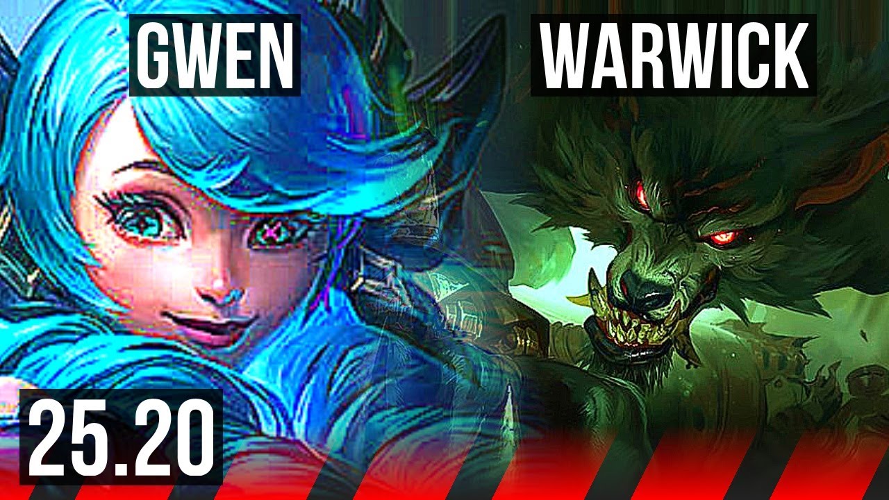 GWEN vs WARWICK (TOP) | KR Diamond | 25.20