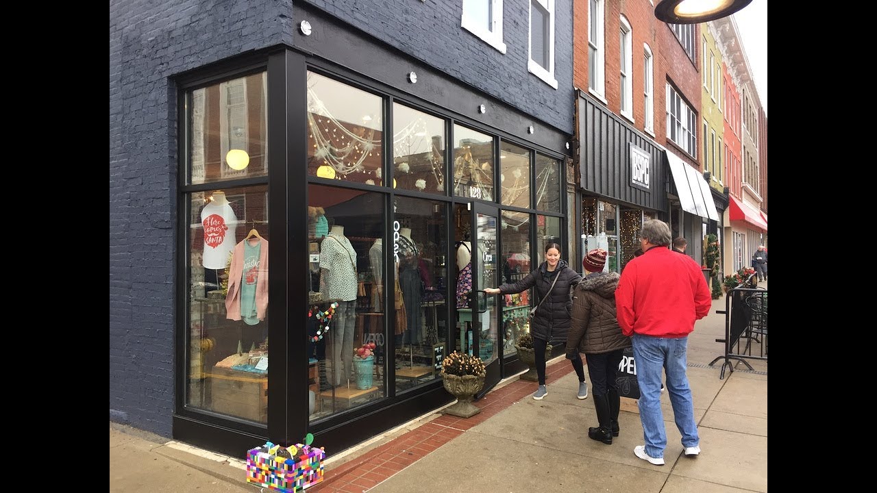 Belleville shopkeepers enjoy the Small Business Saturday YouTube