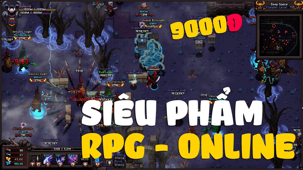 Review Game Pixel RPG Đỉnh Cao Giá 9.000 Đồng HERO SIEGE