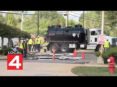 About 100 gallons of crude oil leak near Mound, 18 Mile roads in Sterling Heights