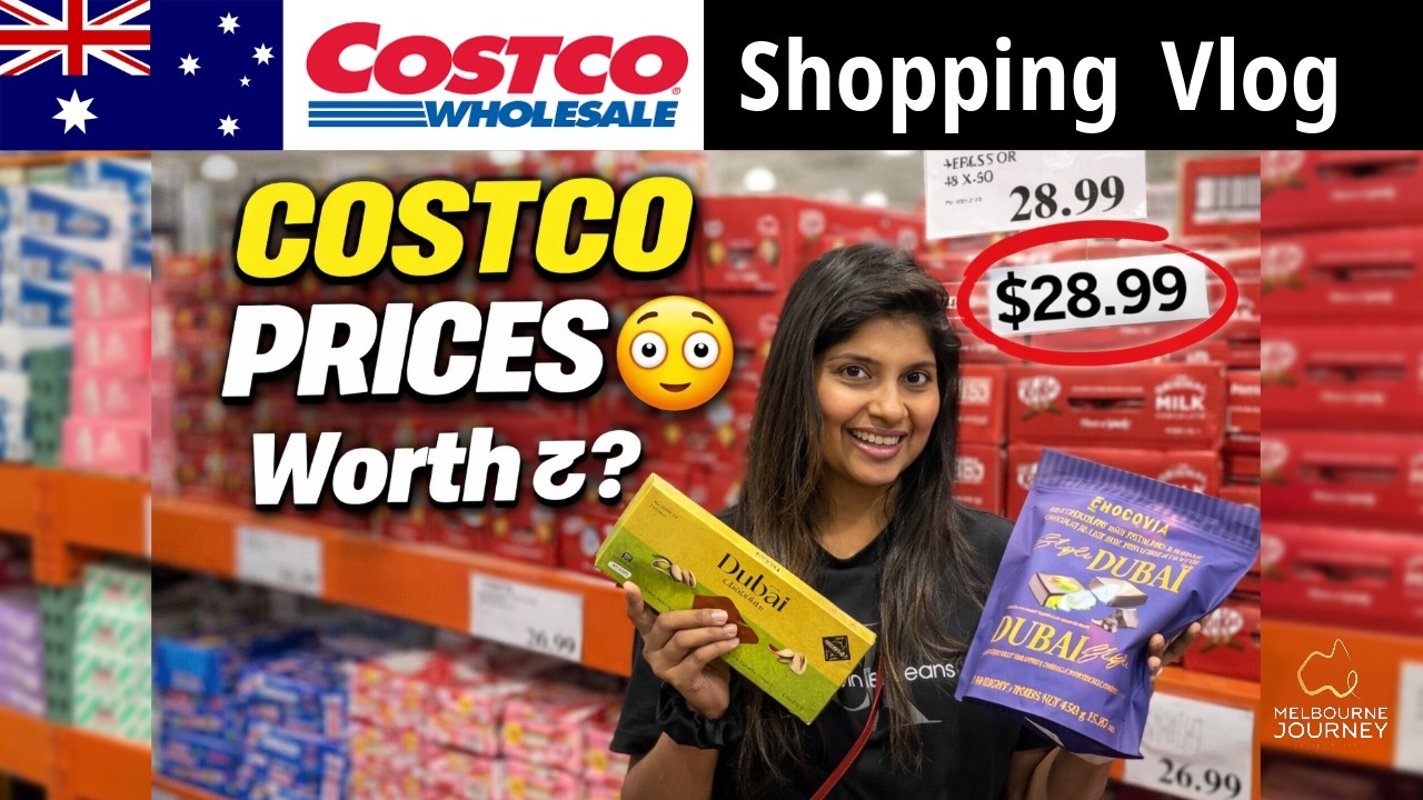 මෙල්බර්න් Costco Shopping Vlog 🇦🇺 | Cheap ද Expensive ද? 🇱🇰❤️🇦🇺