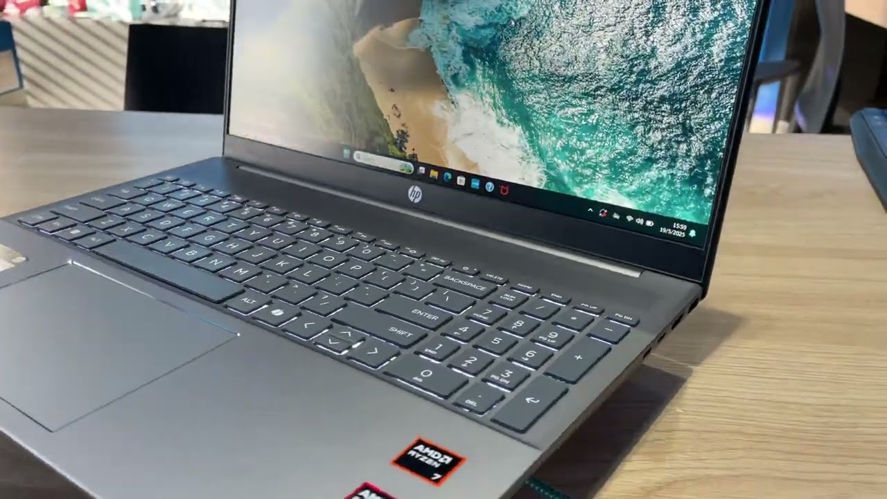 HP Pavilion 16 Ryzen 7 8840U | Review 360° Premium | Teclado