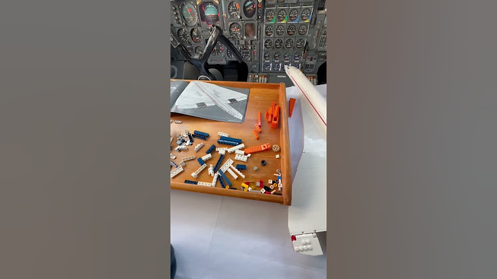 Weltweit einzigartig! Zum ersten Mal wurde eine Lego-Concorde im Cockpit der echten Concorde gebaut.