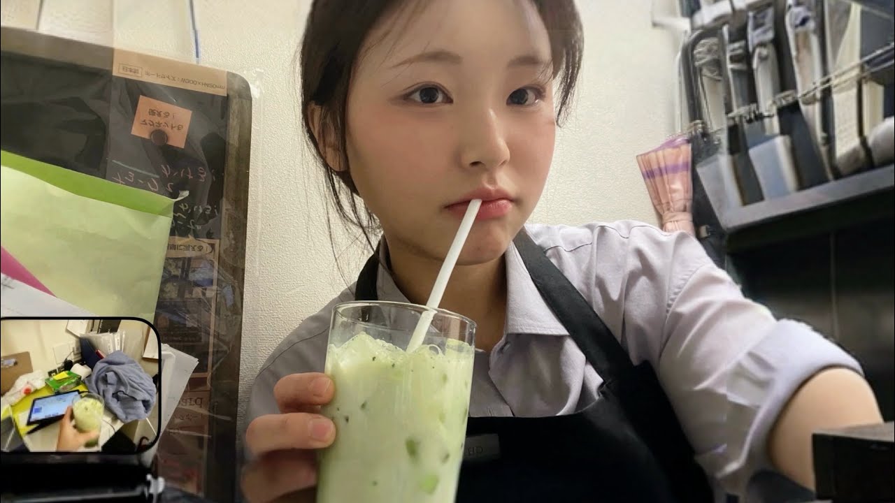 도쿄 카페 출근하려고 새벽 다섯시 기상하는 사람의 워홀 브이로그 ☕️