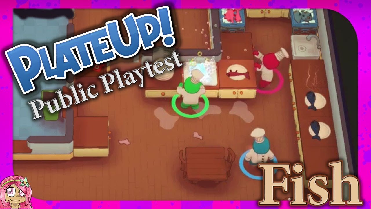 Fishwasher? | Fish Run w/ Cosi & Whix | Pt1 | PlateUp Public Playtest | Livestream (Replay)