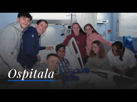 VISITA AL HOSPITAL | La mejor jugada | Real Sociedad
