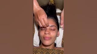 ASMR: Super Relaxing Hot Stone Massage! #shorts
