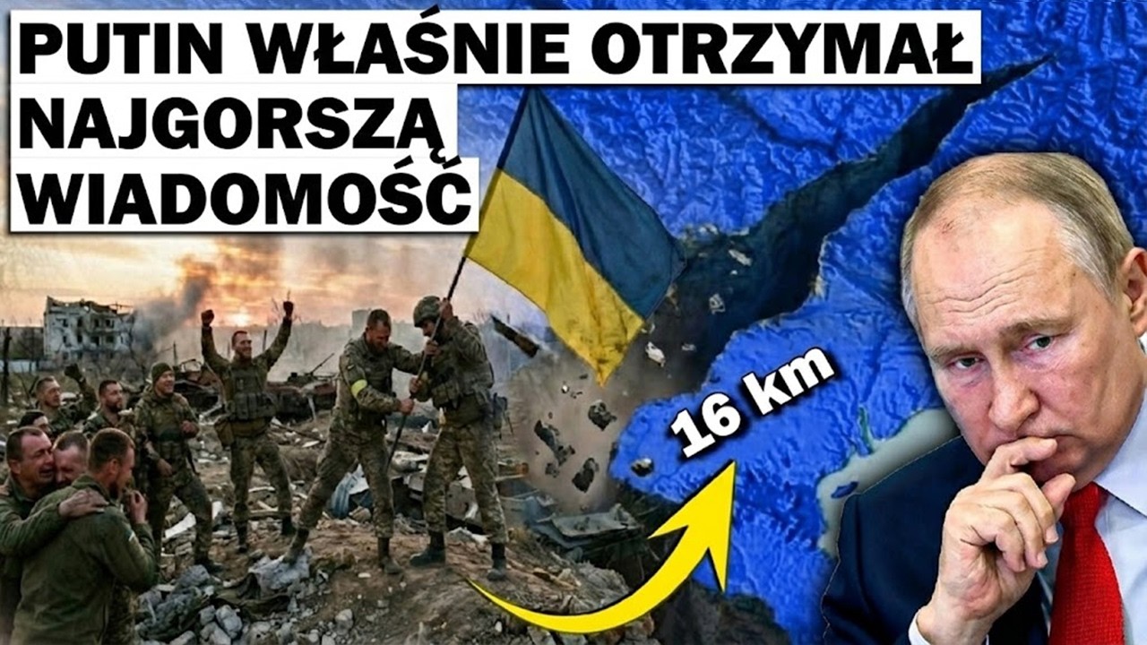 Zaczęło się od 16 km wyłomu... Teraz cały front południowy się wali.