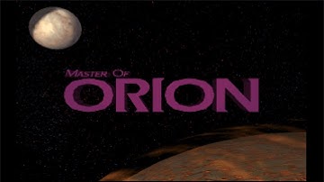 Classic games to play - Masters of Orion
