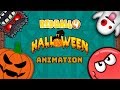 RED BALL 4 HALLOWEEN ANIMATION SCARY PUMPKIN BOSS AND WITCH