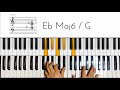 Logic - Aquarius III  Keyboard chords tutorial