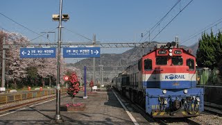 [7362] 순천-부전 무궁화 1942열차 원동역 진입