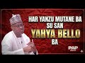 YAHYA BELLO ZAI IYA MAGANIN MATSALAR TSARO A NAJERIYA CIKIN SAURI Nasir Lawan Magaji 