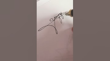 Learn special signatures using “Yangyang”🖋️ #bestsignature#handwriting #calligraphy#diy#art#design