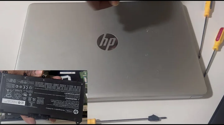 How to Replace Battery in HP 15-dy1045nr Notebook | Upgrade Options | Hp 15 DY