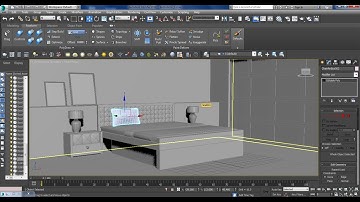 3Dsmax Tutorials, Tutorial on Modeling, Texturing & Lighting a 3D Bedroom in 3dsmax